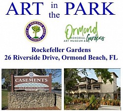 May 3 & 4 - Art in the Park - Ormond Beach at the Casements